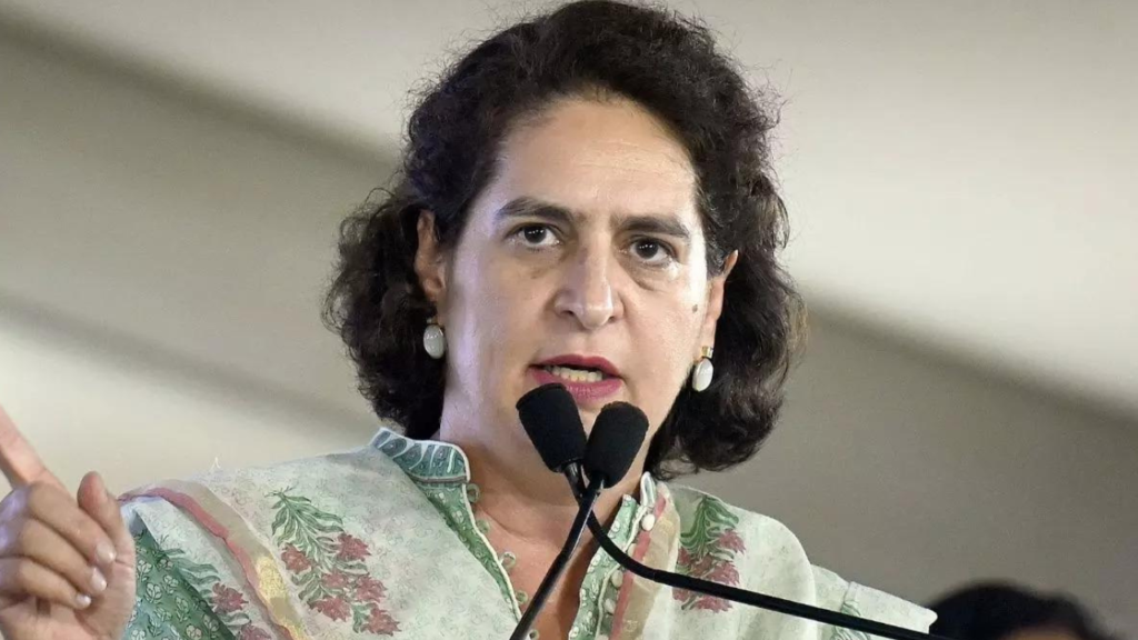 priyanka-gandhi-slams-pm’s-indifference-amidst-renewed-violence-in-manipur