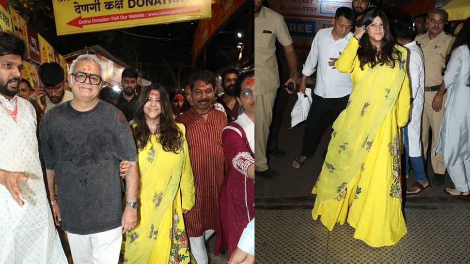 ektaa-r-kapoor-and-hansal-mehta-pay-tribute-at-lalbaugcha-raja-before-the-exciting-release-of-the-buckingham-murders!