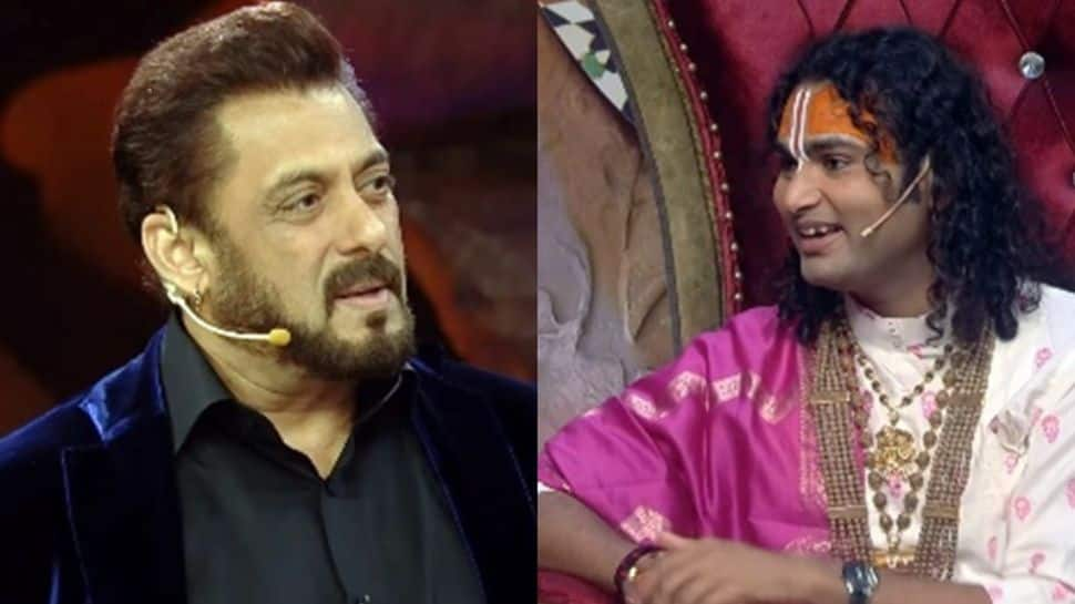 bigg-boss-18:-swami-aniruddha-acharya-maharaj-takes-on-the-role-of-salman-khan’s-matchmaker-–-don’t-miss-the-exciting-moments!